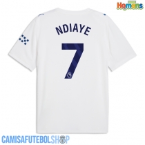 Camisa de time de futebol Manchester City Iliman Ndiaye #7 Replicas 3º Equipamento 2026-27 Manga Curta